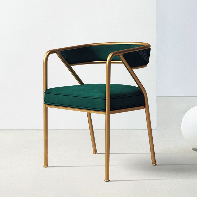 Dwight Dining Chair, Gold Frame - Joe’s Haven