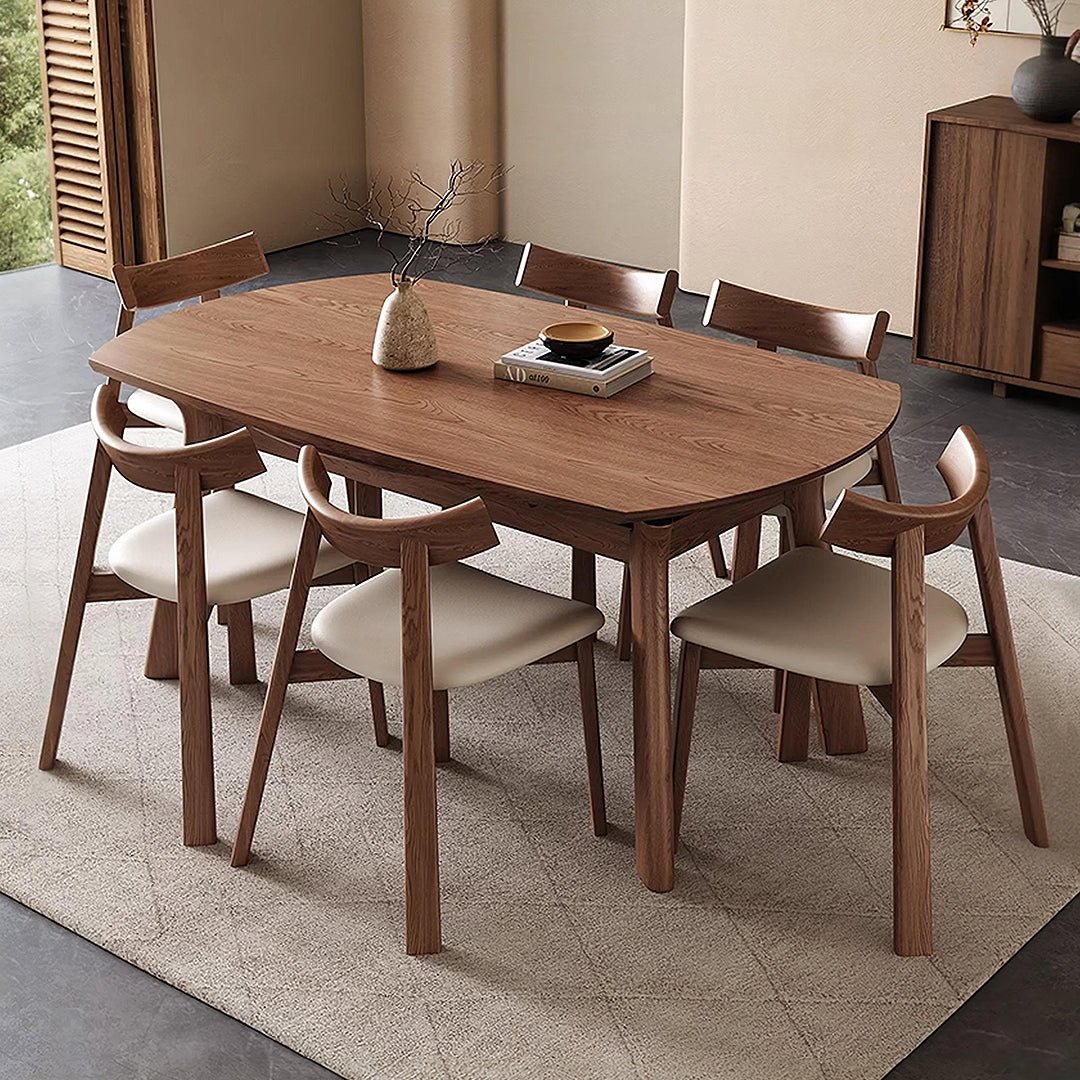 Aitken Round Folding Dining Table, Solid Wood - Joe’s Haven