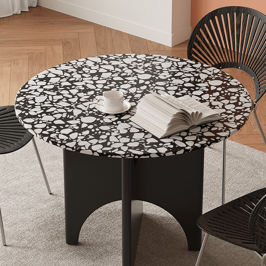 Oighrig Terrazzo Round Dining Table - Joe’s Haven