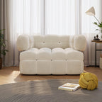 Rojas Single Sofa Bed, Armchair Sofa Bed, Cream - Joe’s Haven