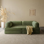 Van Buren Foldable Lazy Sofa Bed, Corduroy - Joe’s Haven