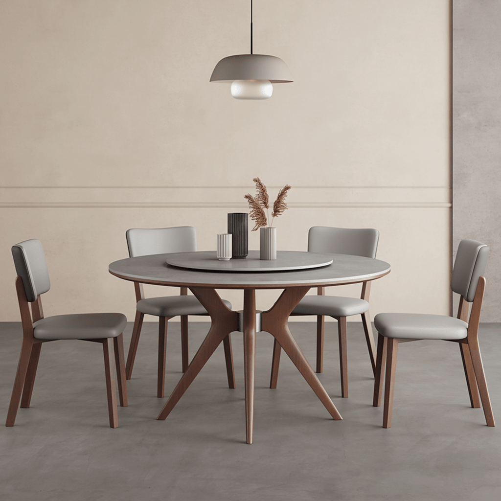 Leah Round Dining Table Set - Joe’s Haven