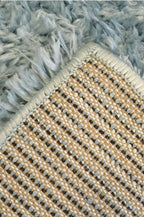 Lagom Duck Egg Blue Shaggy Rug - Joe’s Haven