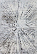 Abstract Burst Grey Rug | D149A - Joe’s Haven