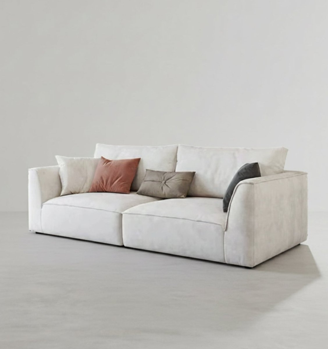 R77 Dexter Two Seater Corner Sofa, Leathaire - Joe’s Haven