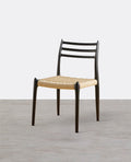 Nehemiah Dining Chair, Rattan - Joe’s Haven