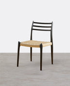 Nehemiah Dining Chair, Rattan - Joe’s Haven