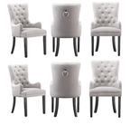 Windsor LUX Velvet Dining Chair (with armrests) - Joe’s Haven