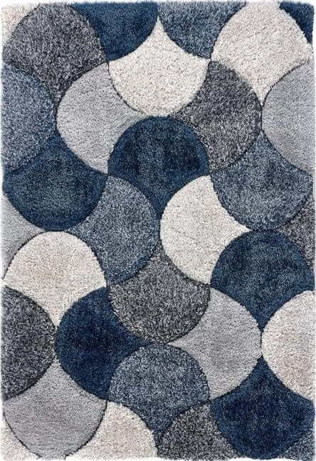 3D Carved Rug Geometric Design - Joe’s Haven