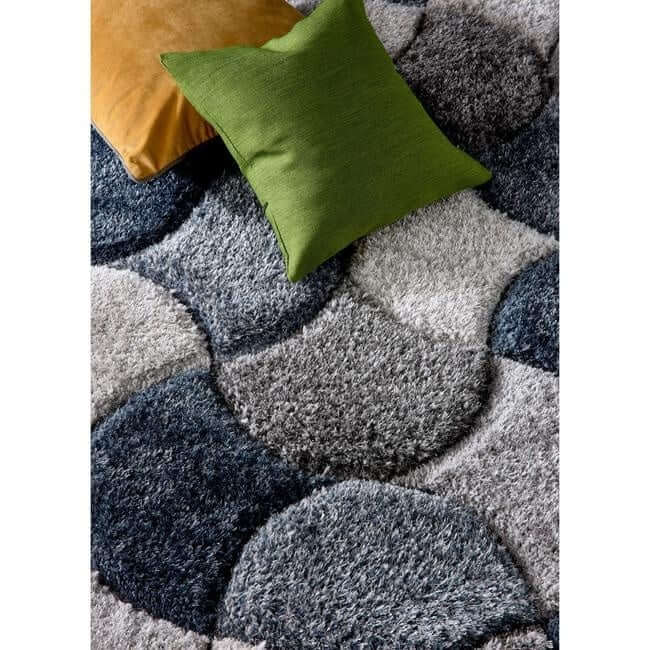 3D Carved Rug Geometric Design - Joe’s Haven