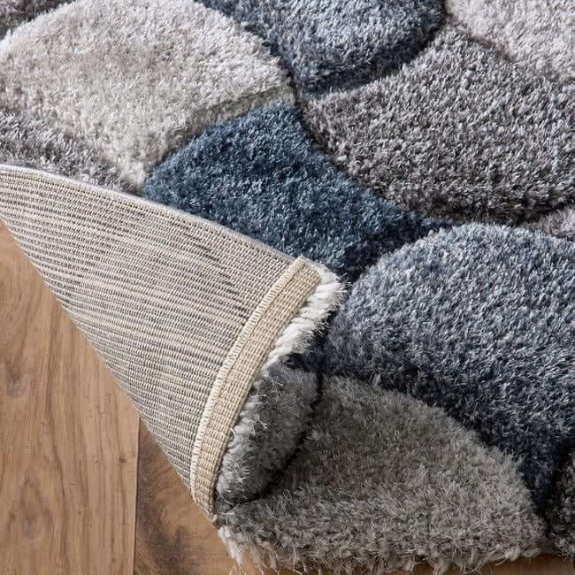 3D Carved Rug Geometric Design - Joe’s Haven