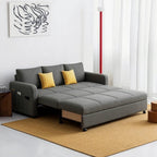 Gabriel Two Seater Sofa Bed, Linen - Joe’s Haven