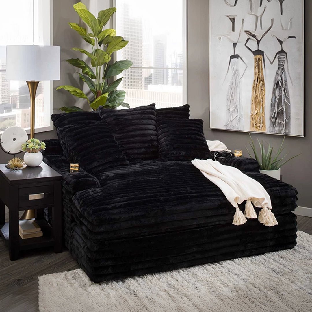 Echeverría Bean Bag Sofa, Day Bed Chaise, Armchair, Corduroy - Joe’s Haven