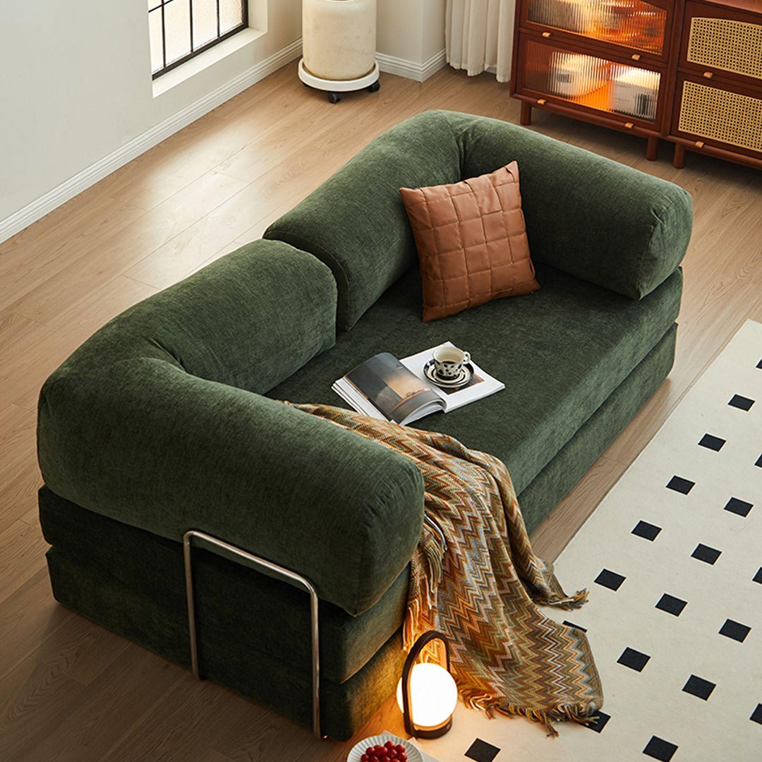 Yamada Foldable Lazy Sofa Bed, Corduroy - Joe’s Haven