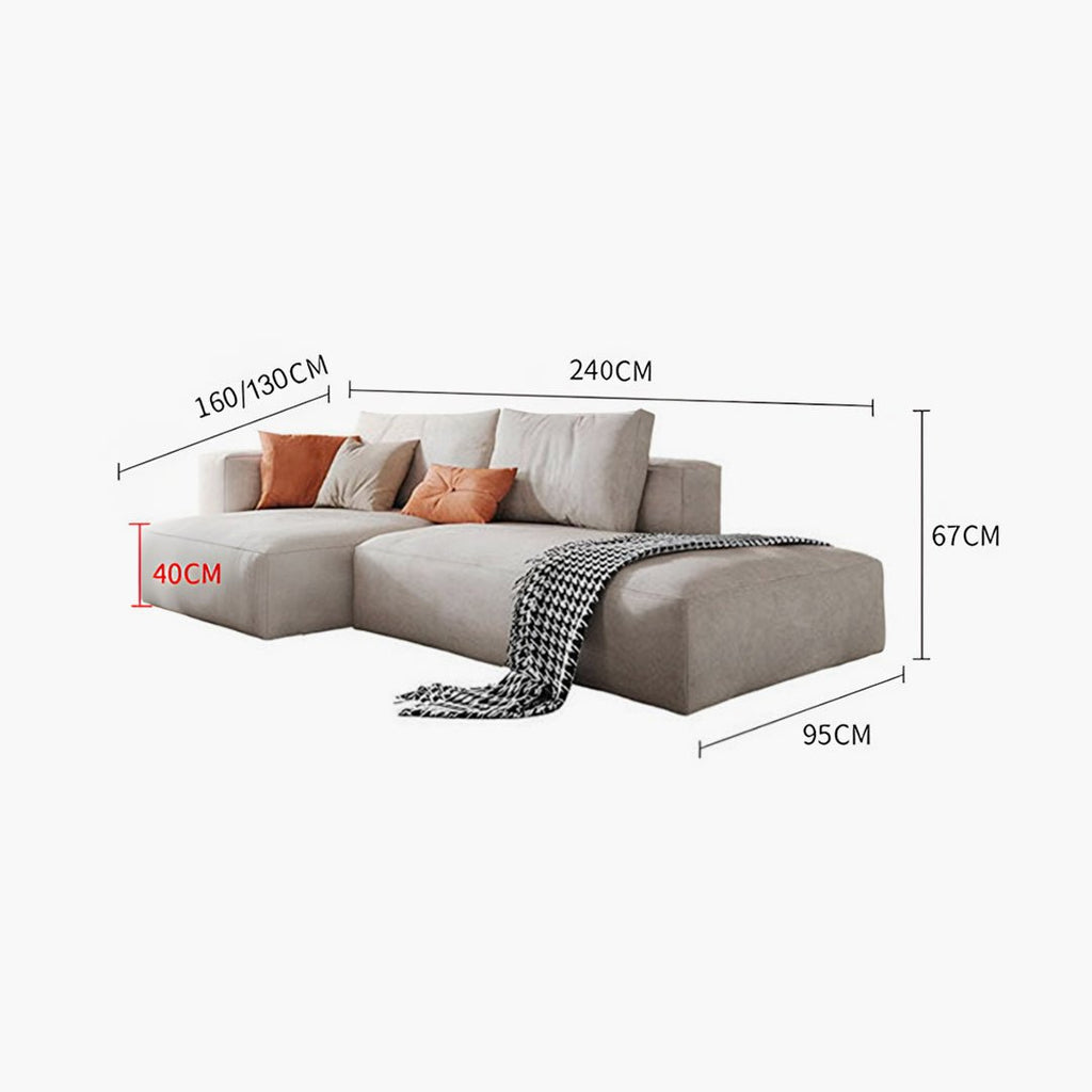 Samona Three Seater, Four Seater Corner Sofa, Leathaire - Joe’s Haven