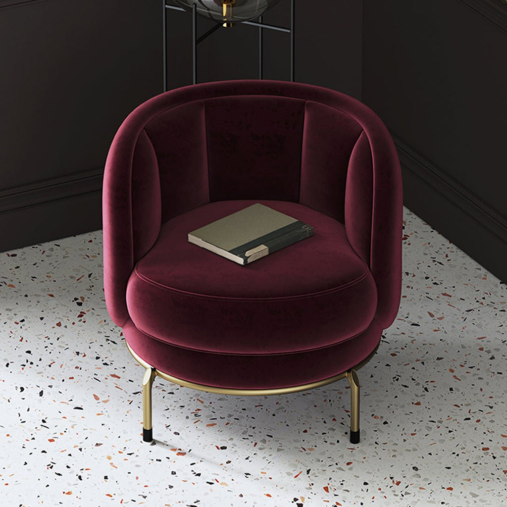 Carver Accent Lounge Chair, Purple - Joe’s Haven
