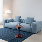 Gagnon Modular Sofa, Two Seater Sofa, Blue - Joe’s Haven