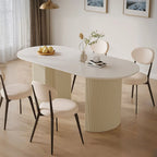 Pacheco Foldable Dining Table, Oval - Joe’s Haven