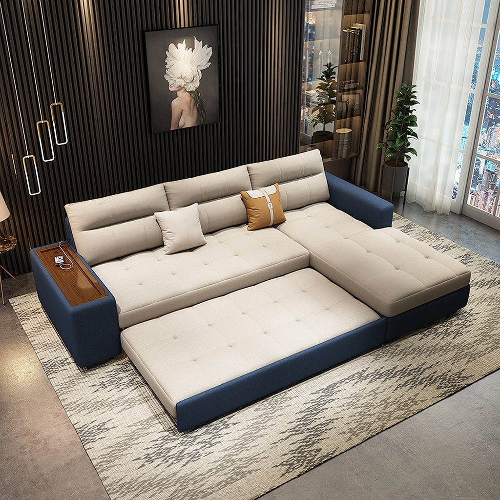 Lobo Sectional Sofa With Storage, Chaise Lounge Sofa Bed - Joe’s Haven