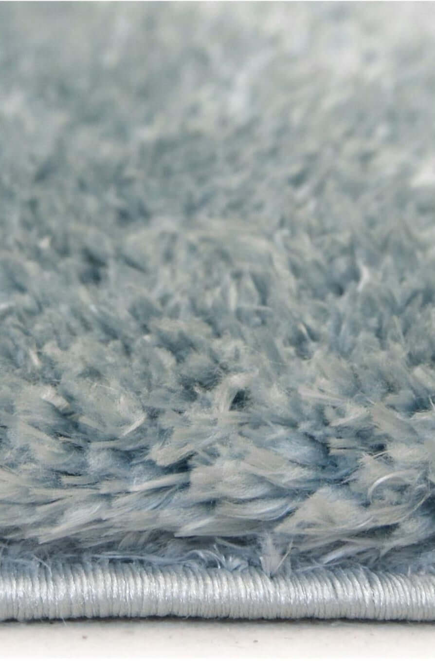 Lagom Duck Egg Blue Shaggy Rug - Joe’s Haven