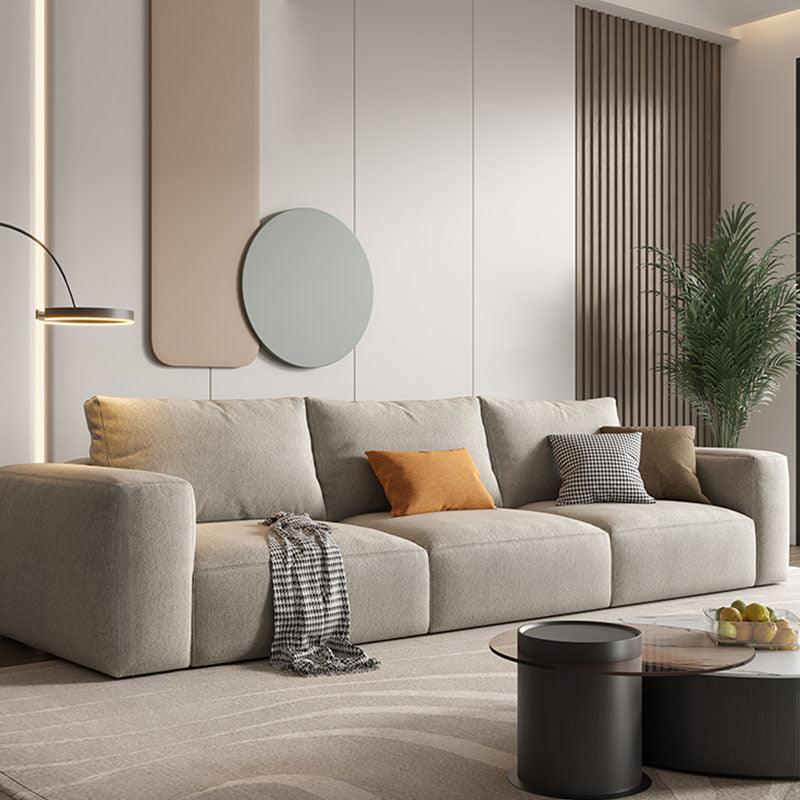 Lionel Three Seater Sofa, Linen - Joe’s Haven