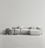 Yetta Three Seater, Four Seater Sofa, Corner Sofa, Grey Velvet - Joe’s Haven