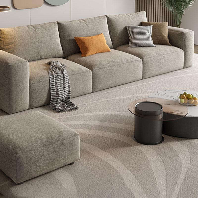 Lionel Three Seater Sofa, Linen - Joe’s Haven