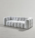 Zobah Two Seater, Three Seater Sofa, Grey Boucle - Joe’s Haven