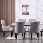 Windsor LUX Velvet Dining Chair (with armrests) - Joe’s Haven