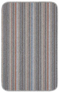 Stockholm Grey/Clay Washable Mat - Joe’s Haven