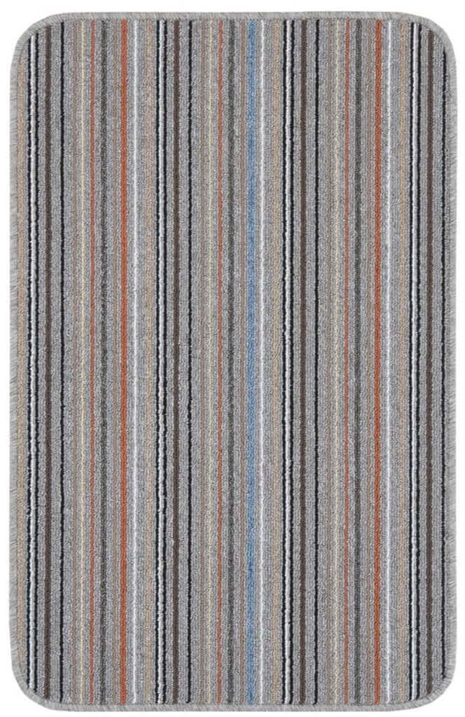 Stockholm Grey/Clay Washable Mat - Joe’s Haven