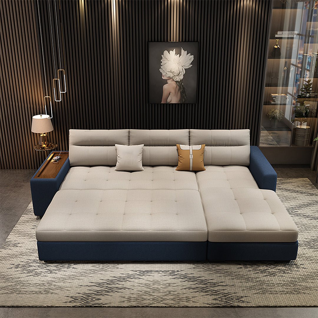 Lobo Sectional Sofa With Storage, Chaise Lounge Sofa Bed - Joe’s Haven