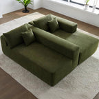 Ortega Modular Sofa Bed, Three Seater Corner Sofa Bed, Boucle - Joe’s Haven