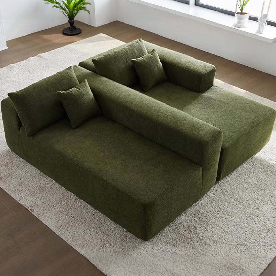 Ortega Modular Sofa Bed, Three Seater Corner Sofa Bed, Boucle - Joe’s Haven