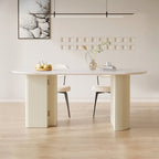 Pacheco Foldable Dining Table, Oval - Joe’s Haven