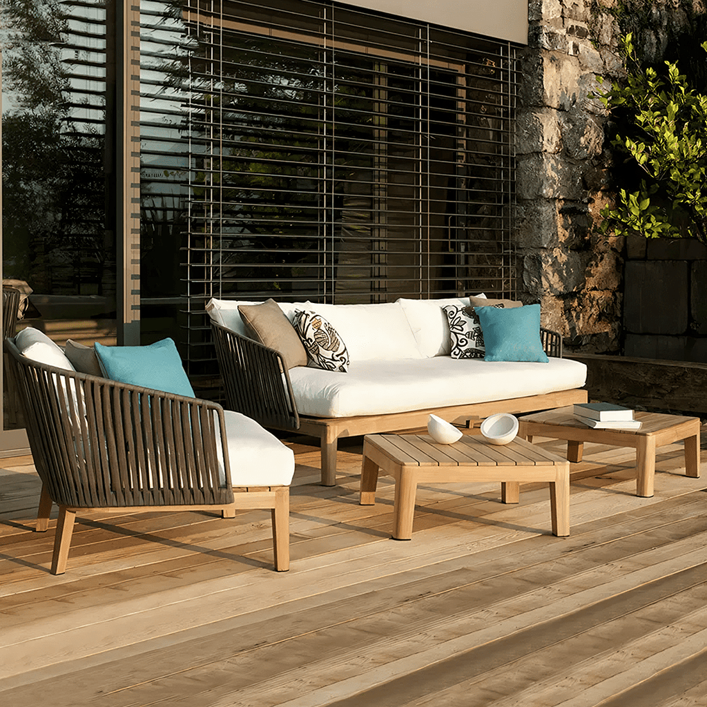 Hippolyta Outdoor Dining Set, Outdoor Sofa Set - Joe’s Haven