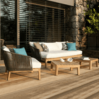Hippolyta Outdoor Dining Set, Outdoor Sofa Set - Joe’s Haven