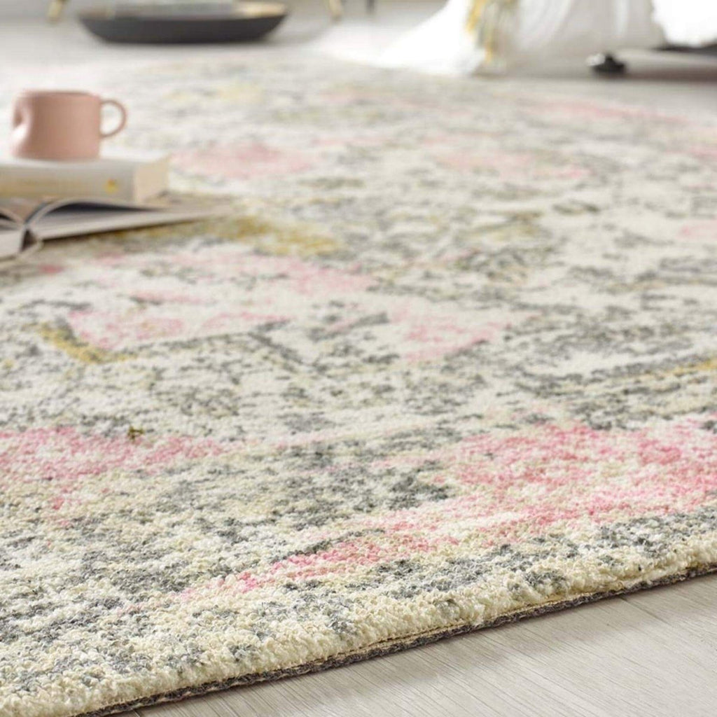 Vogue Vintage Pink Rug - Joe’s Haven