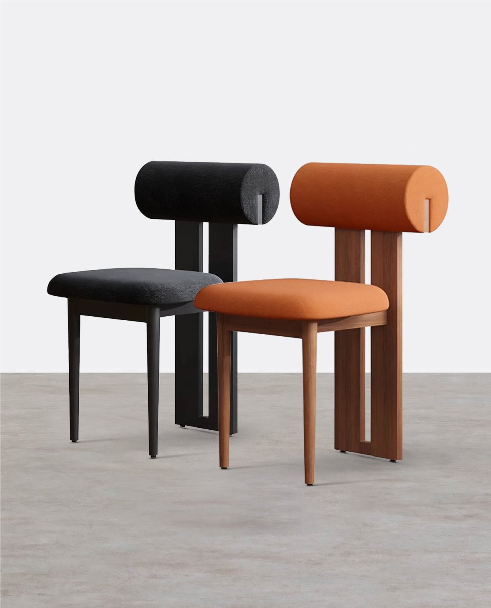 A Set of 2 Maisie Dining Chair, Black Velvet, For Clearance - Joe’s Haven