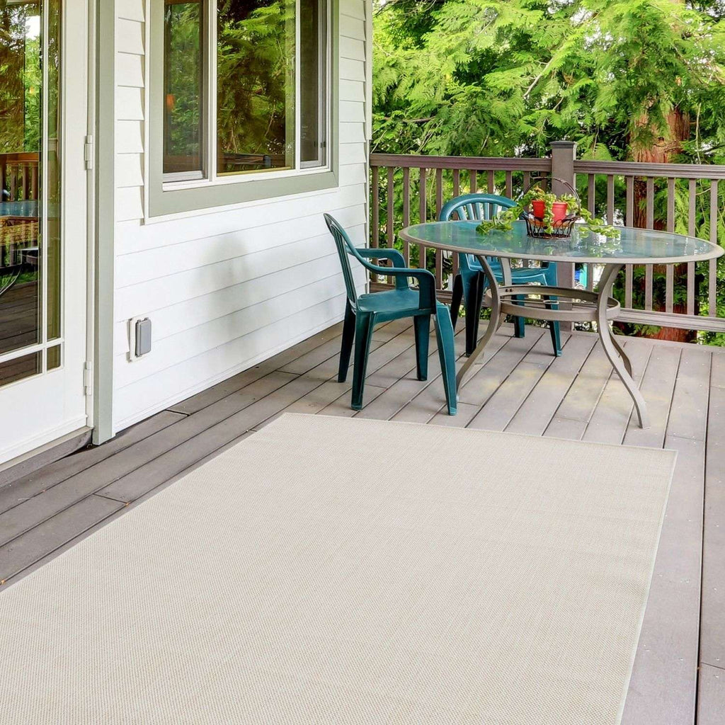 Ecology Outdoor Rug Cream | 500c - Joe’s Haven