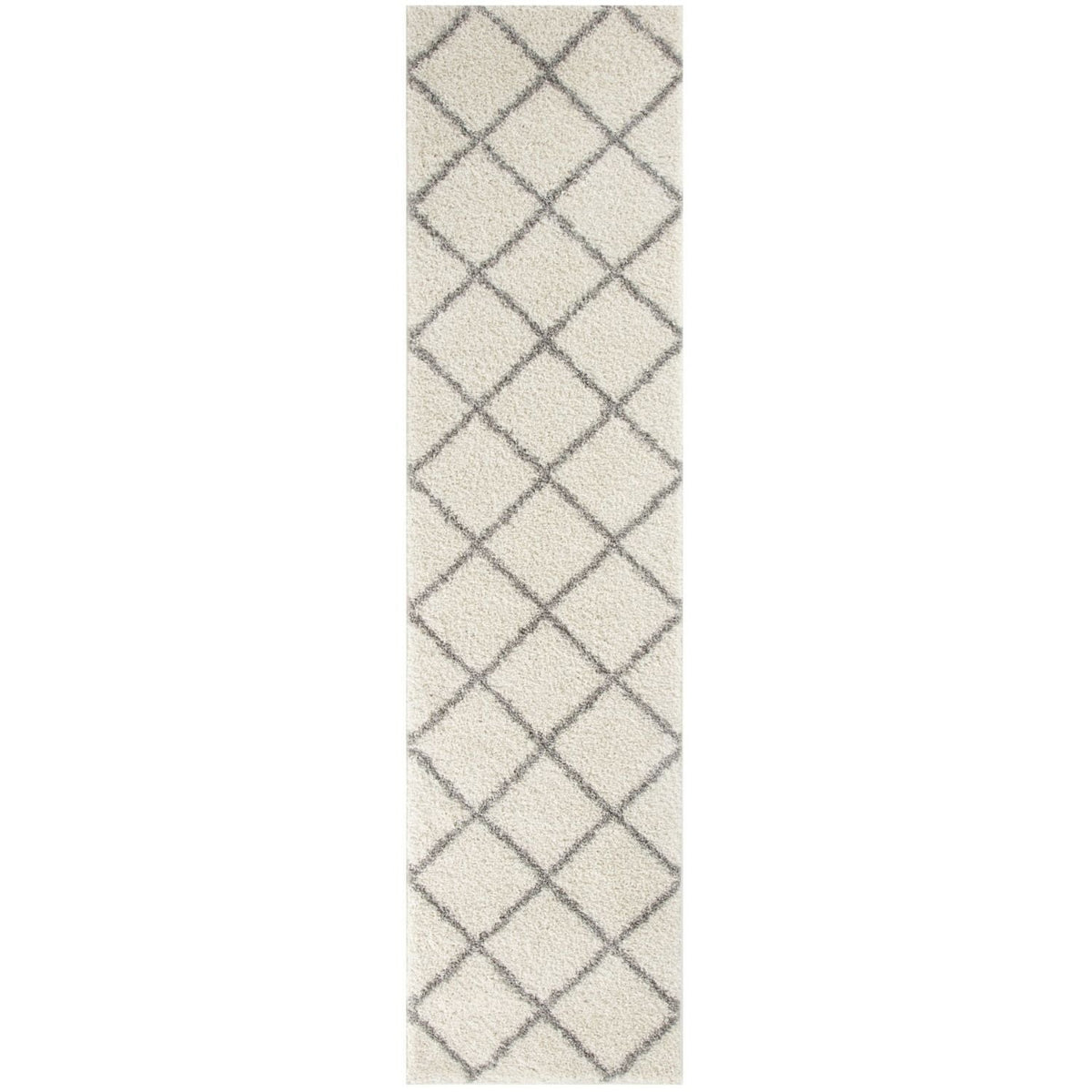 Moroccan Ivory Shaggy Rug | 500