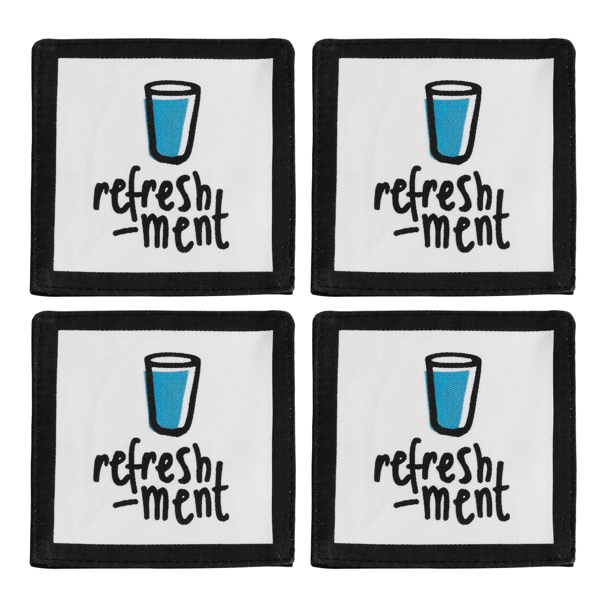 Doodle Set Of Four Refreshment Coasters - Joe’s Haven