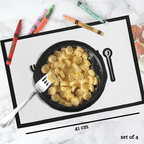 Set Of Four Doodle Grubs Up Placemats - Joe’s Haven