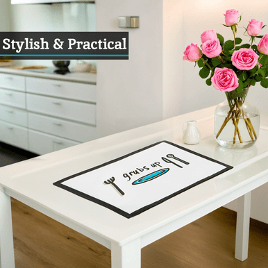 Set Of Four Doodle Grubs Up Placemats - Joe’s Haven