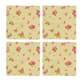 Set Of Four Rose Cottage Coaster - Joe’s Haven