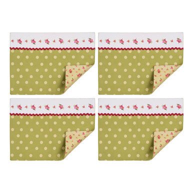 Set Of Four Rose Cottage Placemats - Joe’s Haven