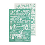 Set Of Three Porter Green Tea Towels - Joe’s Haven