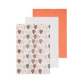 Set Of Three Orange Leaf Tea Towels - Joe’s Haven