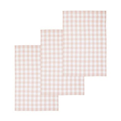 Doro Set Of Three Amber And White Tea Towels - Joe’s Haven