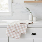 Doro Set Of Three Amber And White Tea Towels - Joe’s Haven